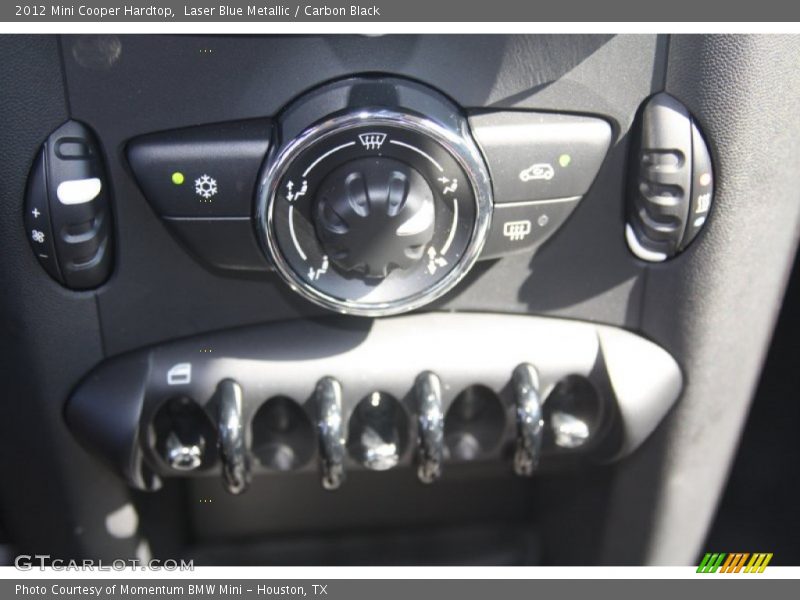 Laser Blue Metallic / Carbon Black 2012 Mini Cooper Hardtop