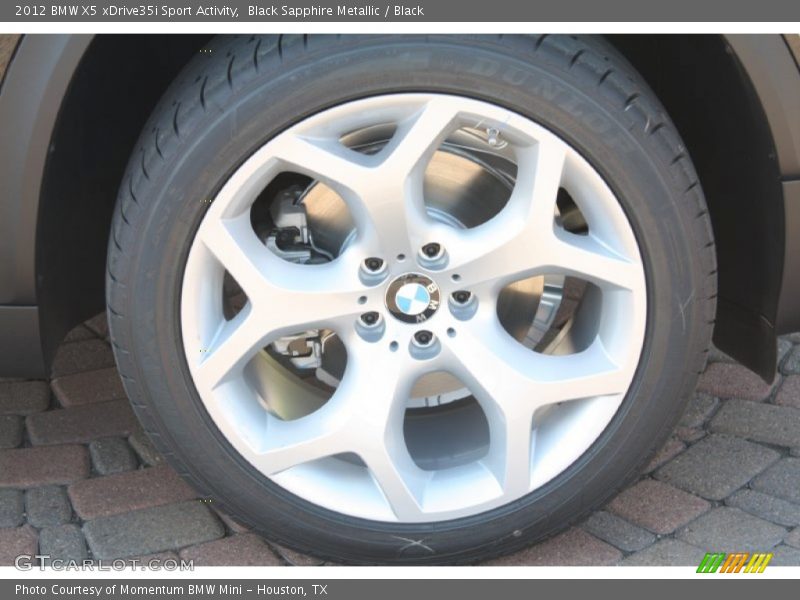 Black Sapphire Metallic / Black 2012 BMW X5 xDrive35i Sport Activity