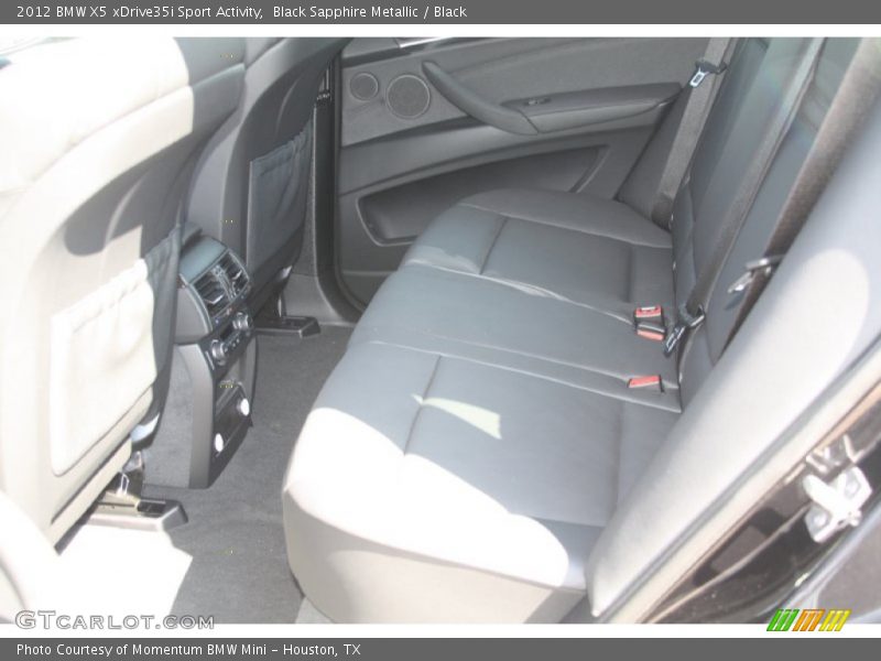 Black Sapphire Metallic / Black 2012 BMW X5 xDrive35i Sport Activity