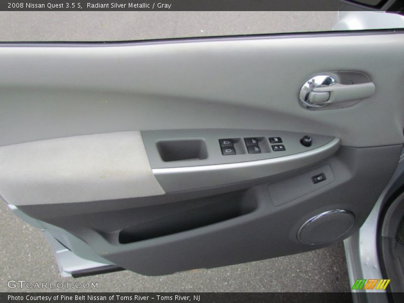 Radiant Silver Metallic / Gray 2008 Nissan Quest 3.5 S