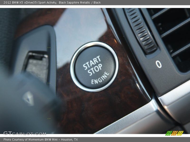Black Sapphire Metallic / Black 2012 BMW X5 xDrive35i Sport Activity