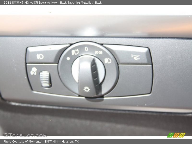 Black Sapphire Metallic / Black 2012 BMW X5 xDrive35i Sport Activity