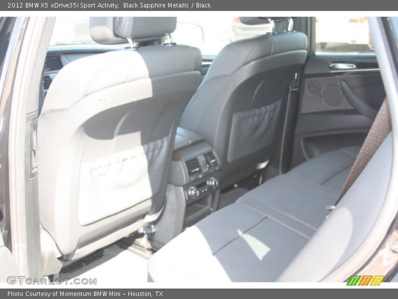 Black Sapphire Metallic / Black 2012 BMW X5 xDrive35i Sport Activity