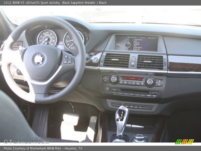 Black Sapphire Metallic / Black 2012 BMW X5 xDrive35i Sport Activity