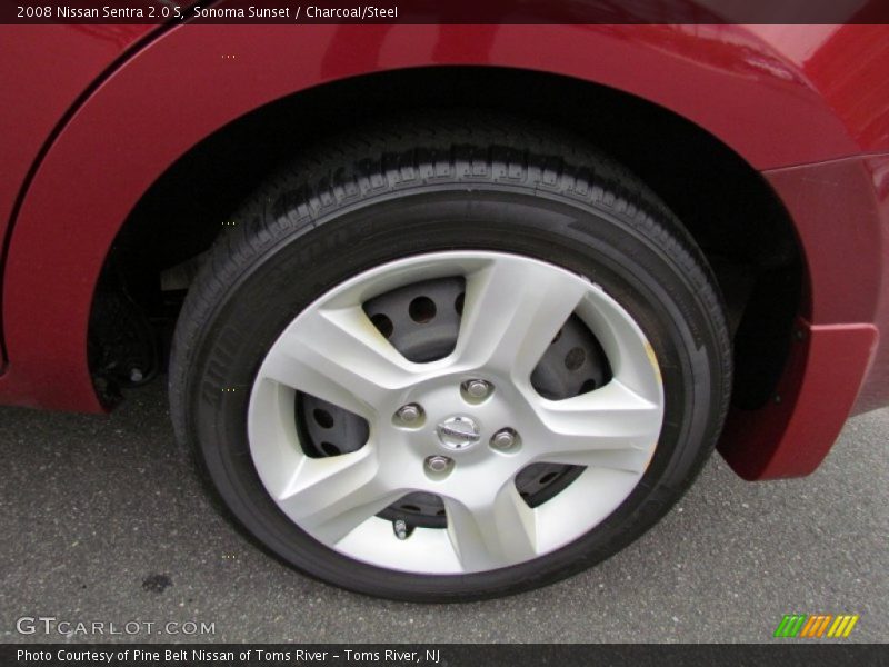 Sonoma Sunset / Charcoal/Steel 2008 Nissan Sentra 2.0 S