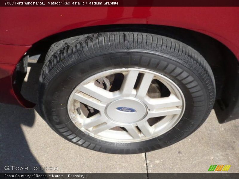 Matador Red Metallic / Medium Graphite 2003 Ford Windstar SE