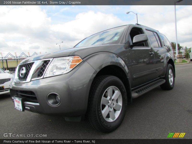 Storm Gray / Graphite 2008 Nissan Pathfinder SE 4x4