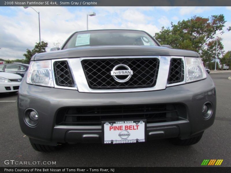 Storm Gray / Graphite 2008 Nissan Pathfinder SE 4x4