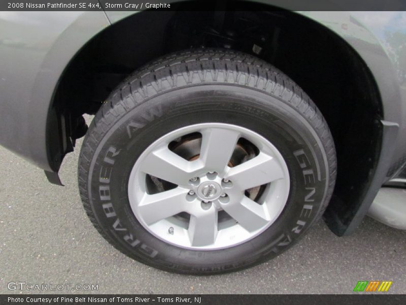 Storm Gray / Graphite 2008 Nissan Pathfinder SE 4x4