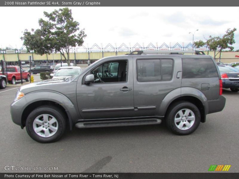 Storm Gray / Graphite 2008 Nissan Pathfinder SE 4x4