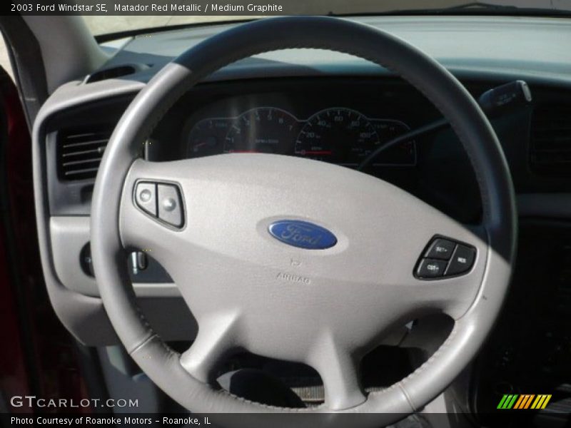 Matador Red Metallic / Medium Graphite 2003 Ford Windstar SE