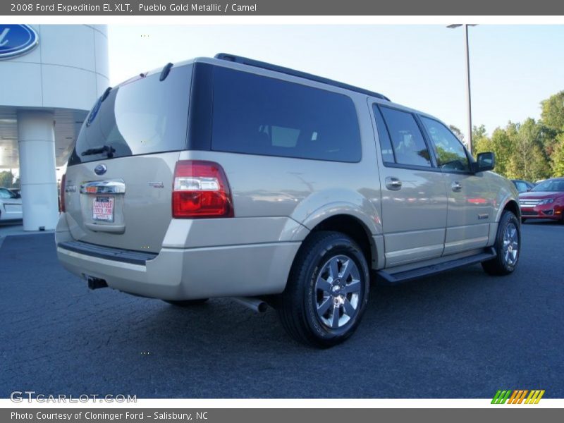 Pueblo Gold Metallic / Camel 2008 Ford Expedition EL XLT