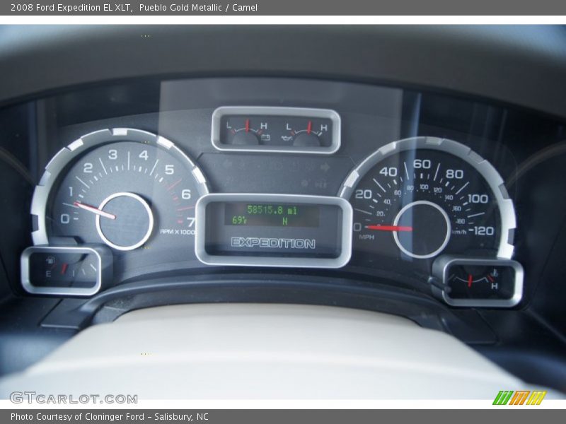 Pueblo Gold Metallic / Camel 2008 Ford Expedition EL XLT