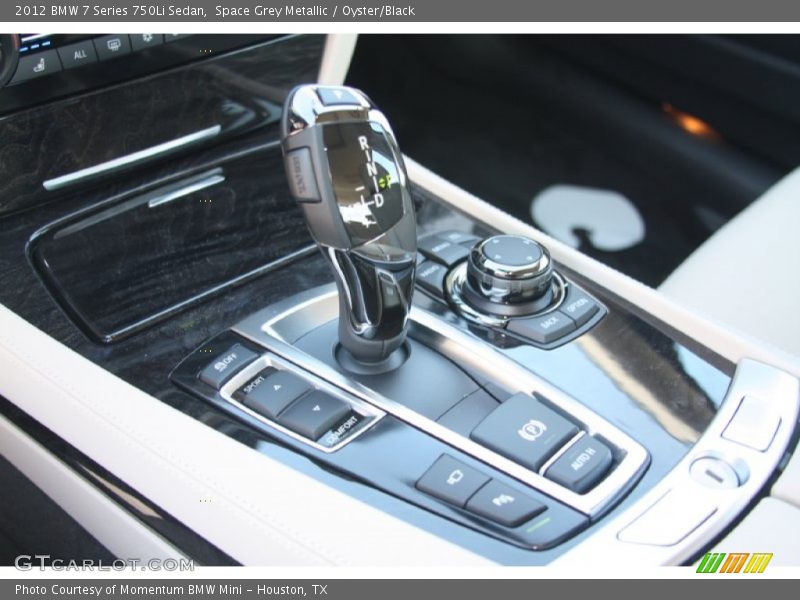 Space Grey Metallic / Oyster/Black 2012 BMW 7 Series 750Li Sedan