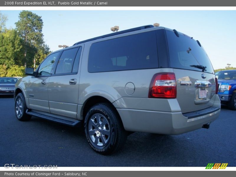 Pueblo Gold Metallic / Camel 2008 Ford Expedition EL XLT