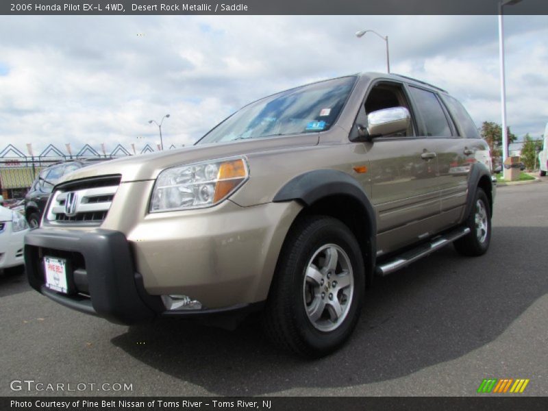 Desert Rock Metallic / Saddle 2006 Honda Pilot EX-L 4WD