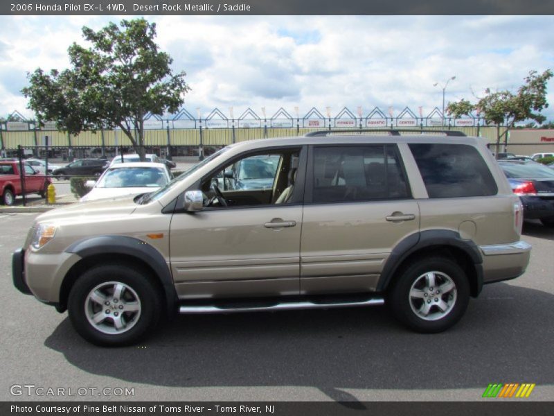 Desert Rock Metallic / Saddle 2006 Honda Pilot EX-L 4WD