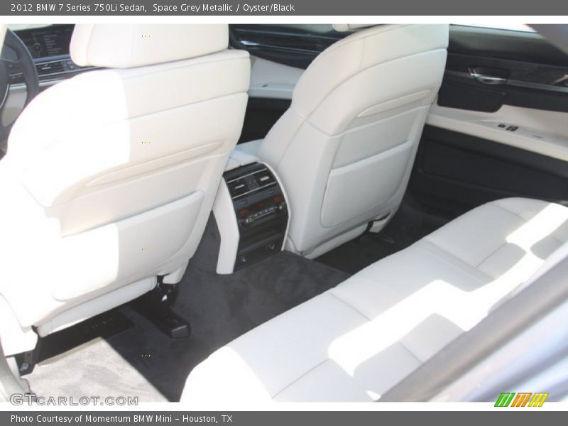 Space Grey Metallic / Oyster/Black 2012 BMW 7 Series 750Li Sedan