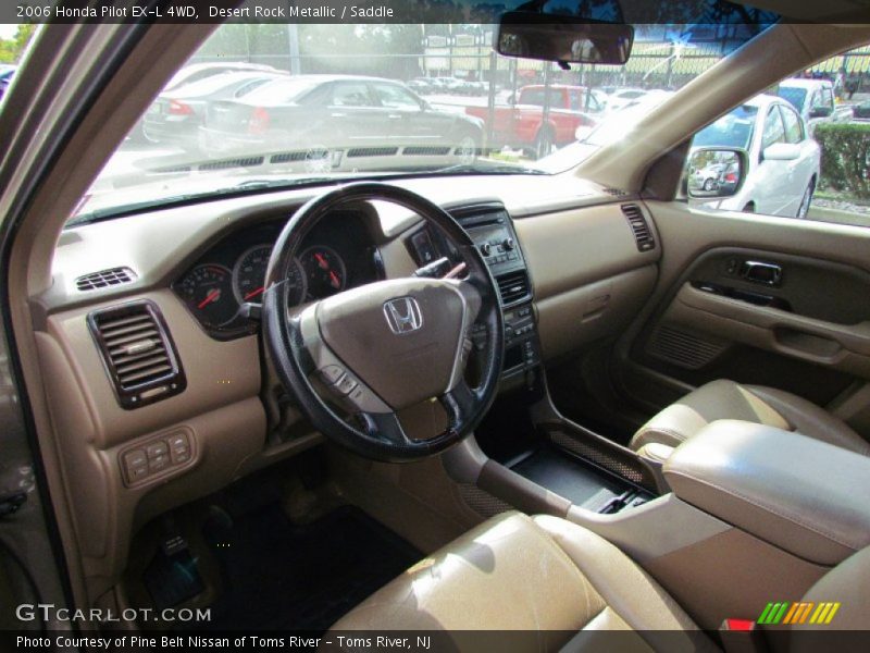 Desert Rock Metallic / Saddle 2006 Honda Pilot EX-L 4WD