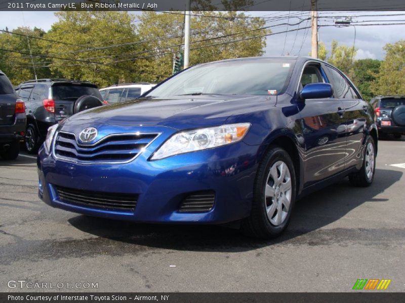 Blue Ribbon Metallic / Ash 2011 Toyota Camry LE