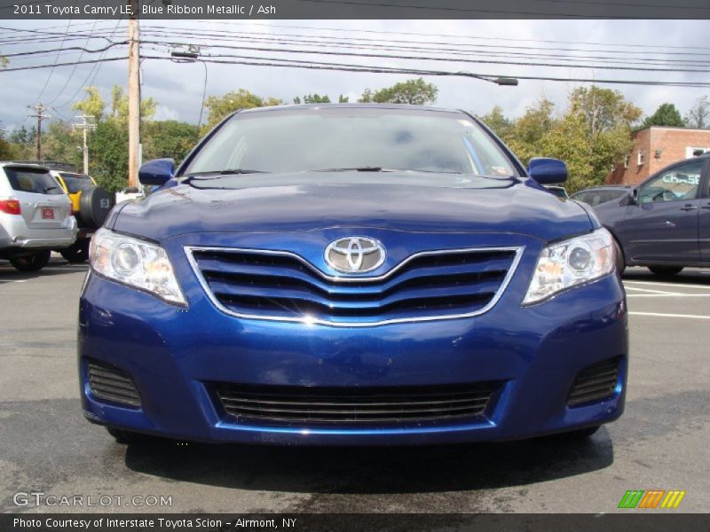Blue Ribbon Metallic / Ash 2011 Toyota Camry LE