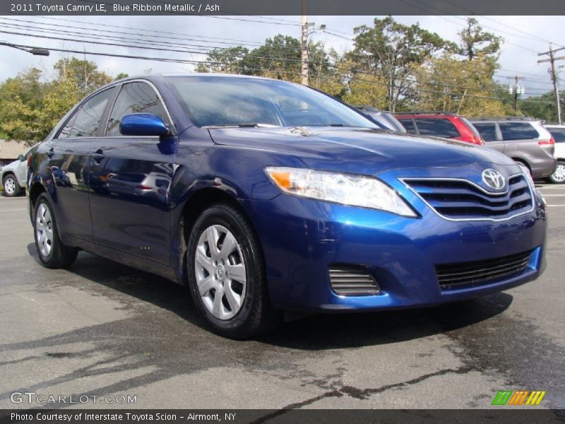 Blue Ribbon Metallic / Ash 2011 Toyota Camry LE