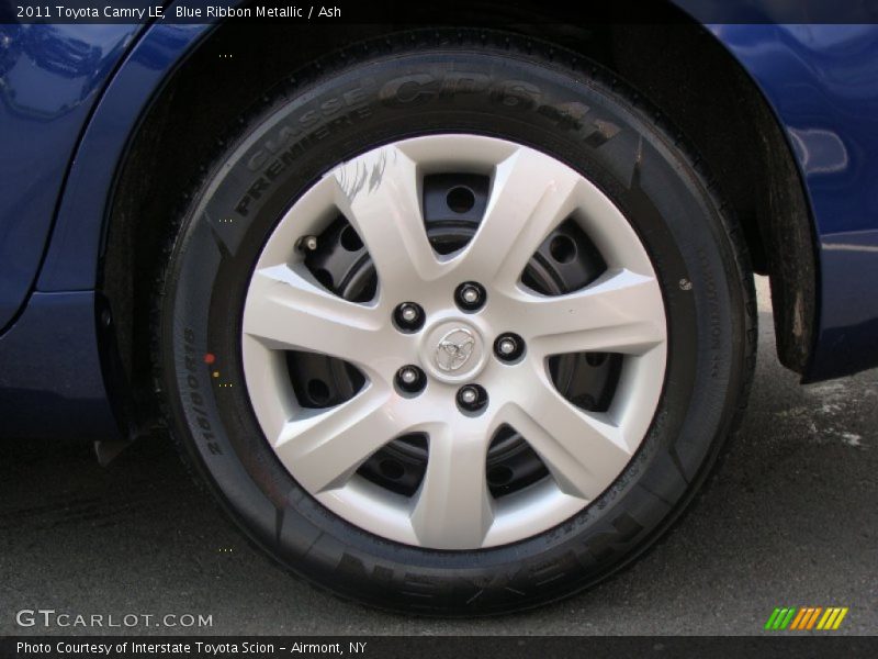Blue Ribbon Metallic / Ash 2011 Toyota Camry LE