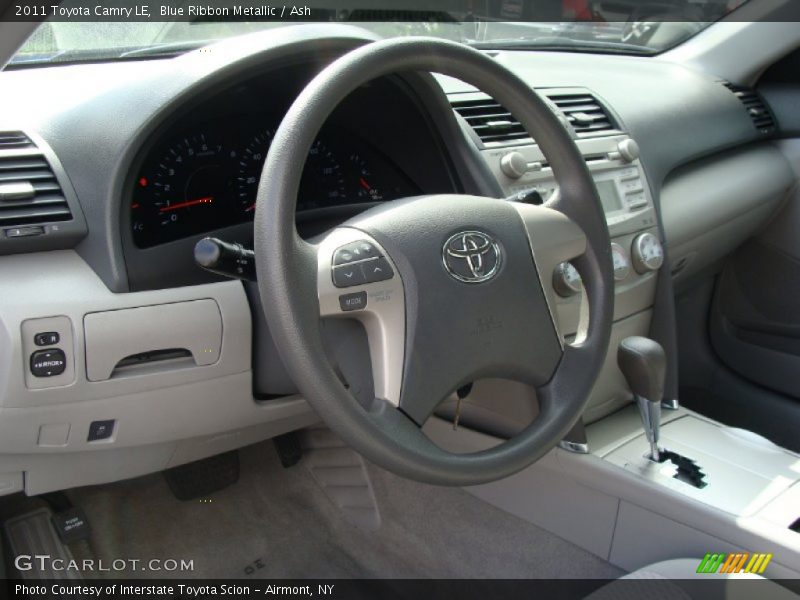 Blue Ribbon Metallic / Ash 2011 Toyota Camry LE