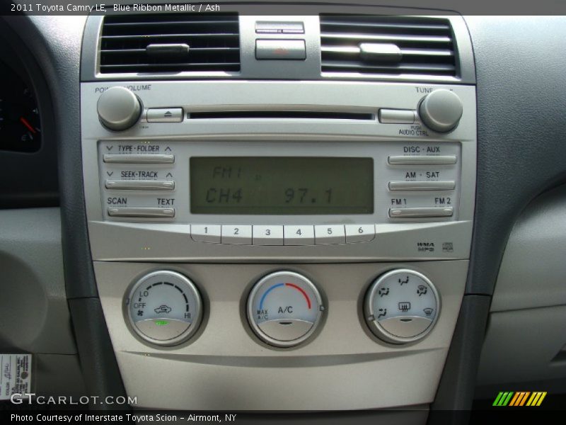 Blue Ribbon Metallic / Ash 2011 Toyota Camry LE