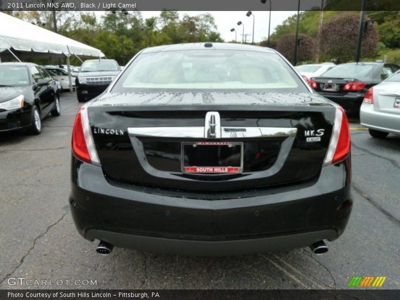 Black / Light Camel 2011 Lincoln MKS AWD
