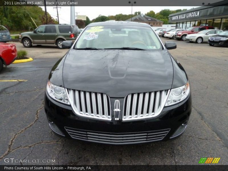 Black / Light Camel 2011 Lincoln MKS AWD