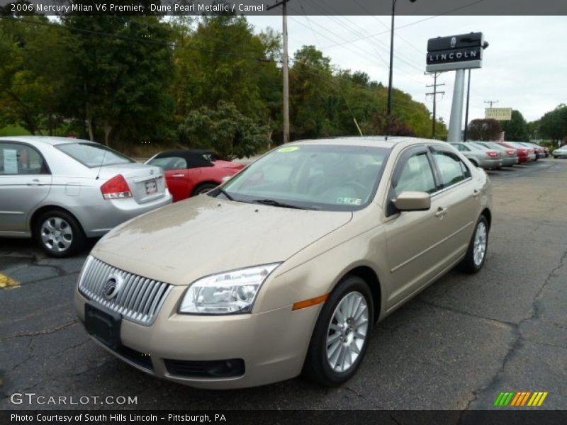 Dune Pearl Metallic / Camel 2006 Mercury Milan V6 Premier