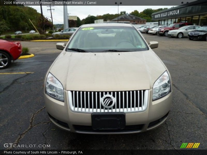 Dune Pearl Metallic / Camel 2006 Mercury Milan V6 Premier