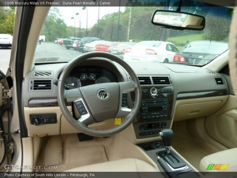 Dune Pearl Metallic / Camel 2006 Mercury Milan V6 Premier