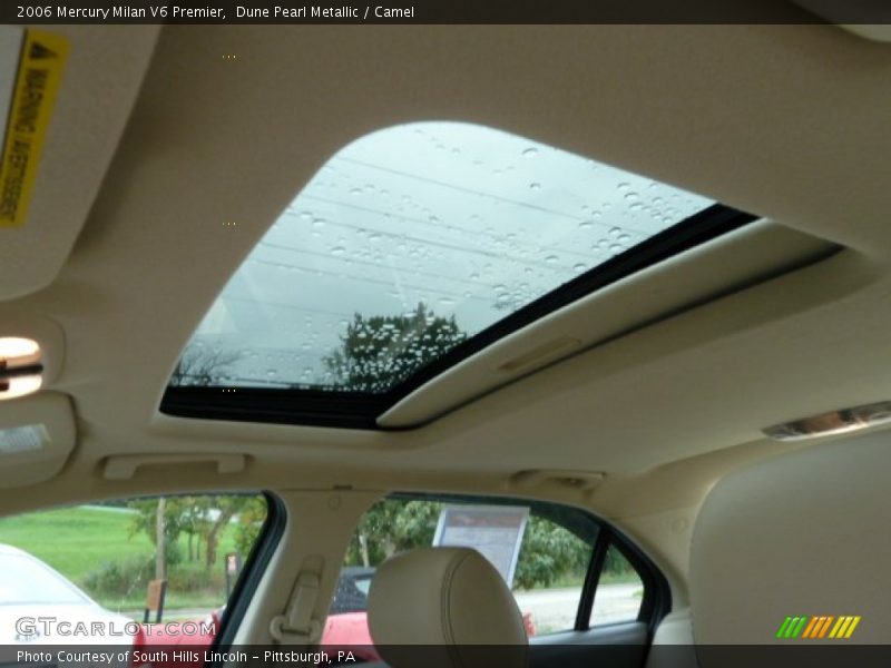 Dune Pearl Metallic / Camel 2006 Mercury Milan V6 Premier