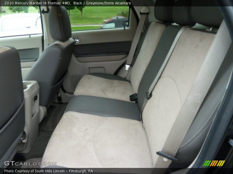  2010 Mariner I4 Premier 4WD Greystone/Stone Alcantara Interior