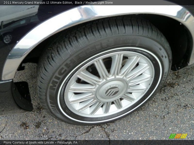Black / Medium Light Stone 2011 Mercury Grand Marquis LS Ultimate Edition