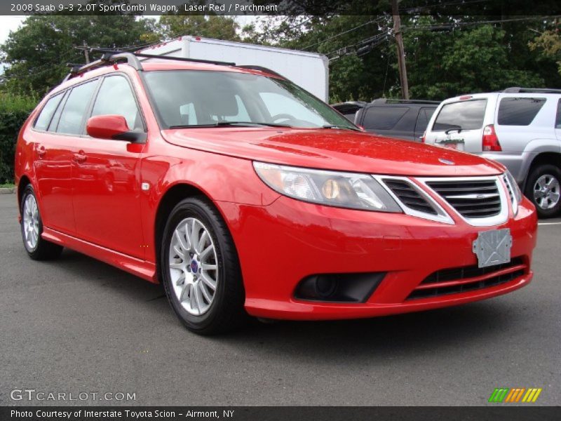  2008 9-3 2.0T SportCombi Wagon Laser Red