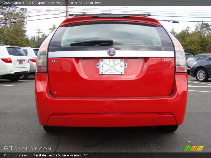 Laser Red / Parchment 2008 Saab 9-3 2.0T SportCombi Wagon