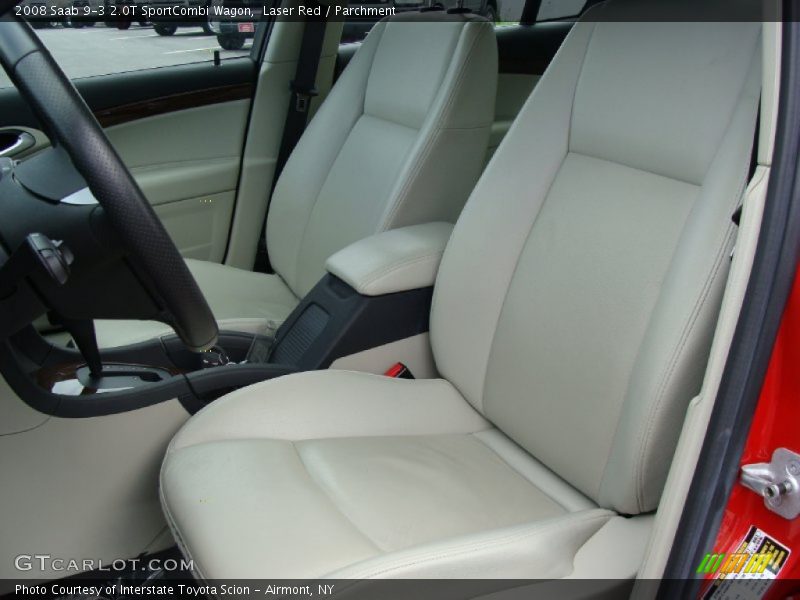  2008 9-3 2.0T SportCombi Wagon Parchment Interior