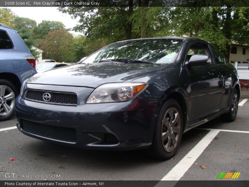 Flint Gray Mica / Dark Charcoal Gray 2008 Scion tC