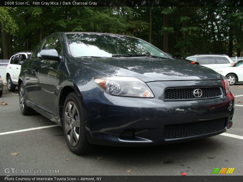 Flint Gray Mica / Dark Charcoal Gray 2008 Scion tC