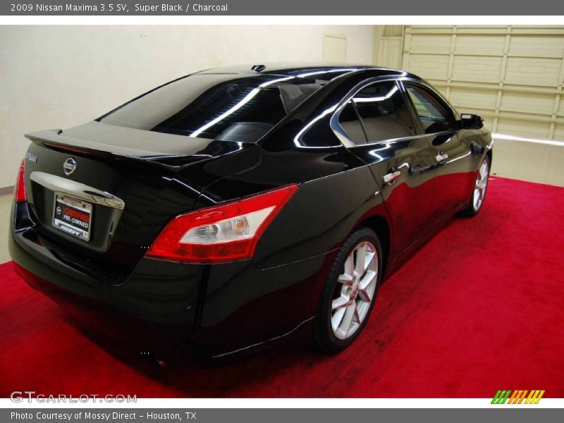 Super Black / Charcoal 2009 Nissan Maxima 3.5 SV