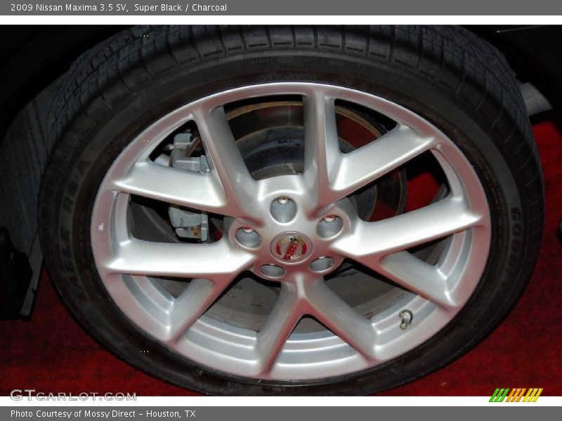 Super Black / Charcoal 2009 Nissan Maxima 3.5 SV