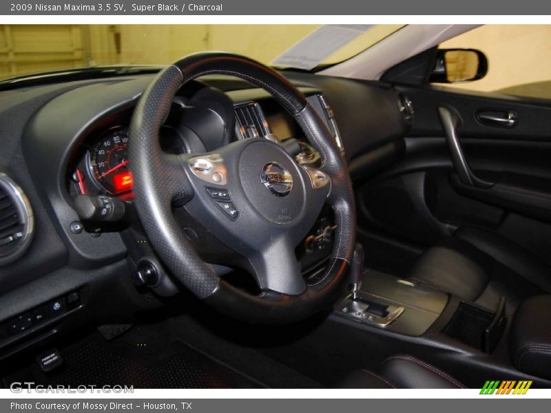Super Black / Charcoal 2009 Nissan Maxima 3.5 SV