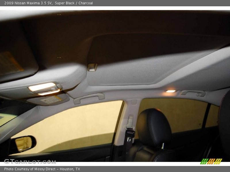 Super Black / Charcoal 2009 Nissan Maxima 3.5 SV