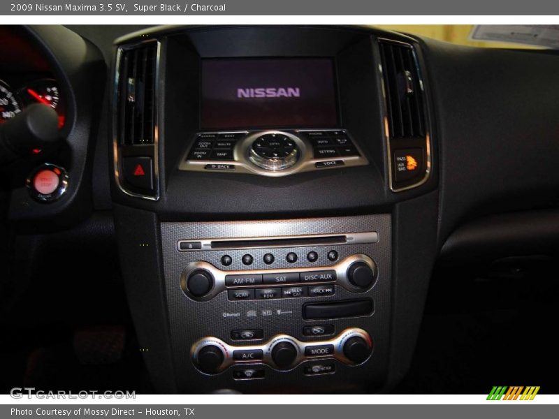 Super Black / Charcoal 2009 Nissan Maxima 3.5 SV