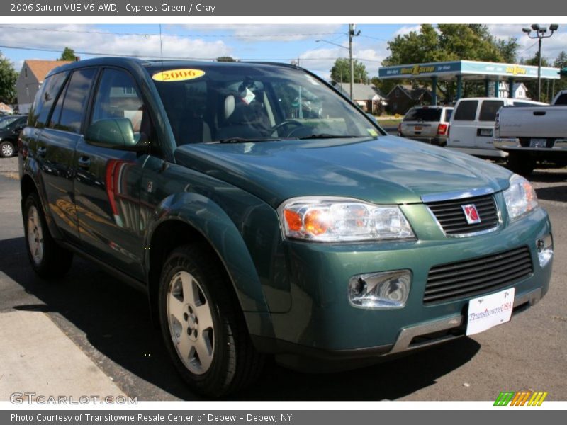 Cypress Green / Gray 2006 Saturn VUE V6 AWD