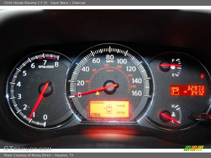 Super Black / Charcoal 2009 Nissan Maxima 3.5 SV