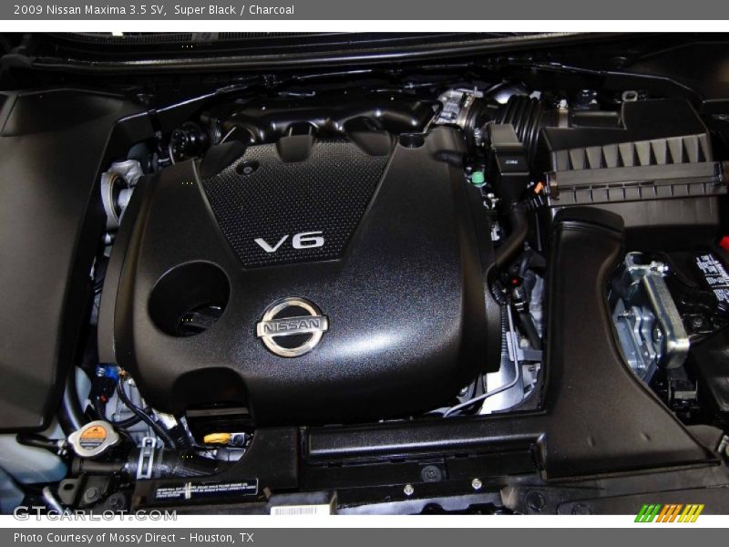 Super Black / Charcoal 2009 Nissan Maxima 3.5 SV